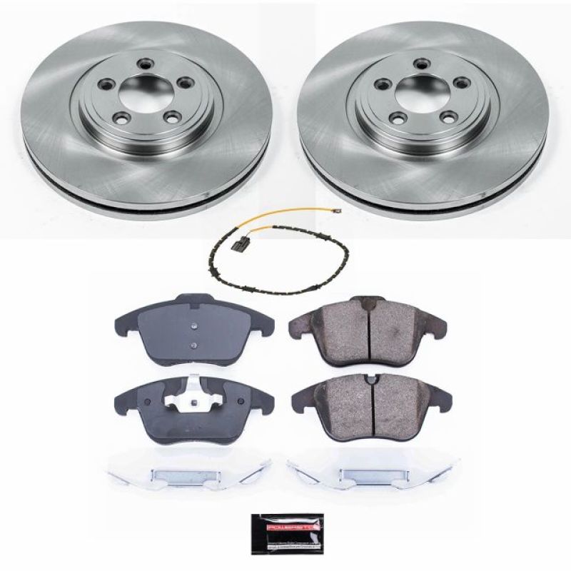PSB Autospecialty Kit - Power Stop 13-15 Jaguar XF Front Autospecialty Brake Kit