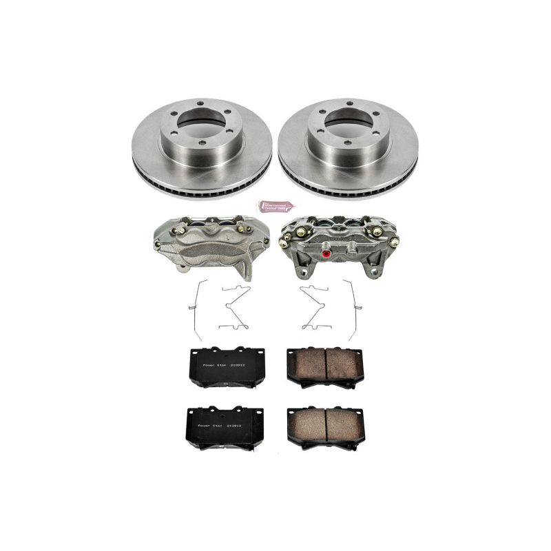 PSB Autospecialty Caliper - Power Stop 00-02 Toyota Tundra Front Autospecialty Kit w/Cals
