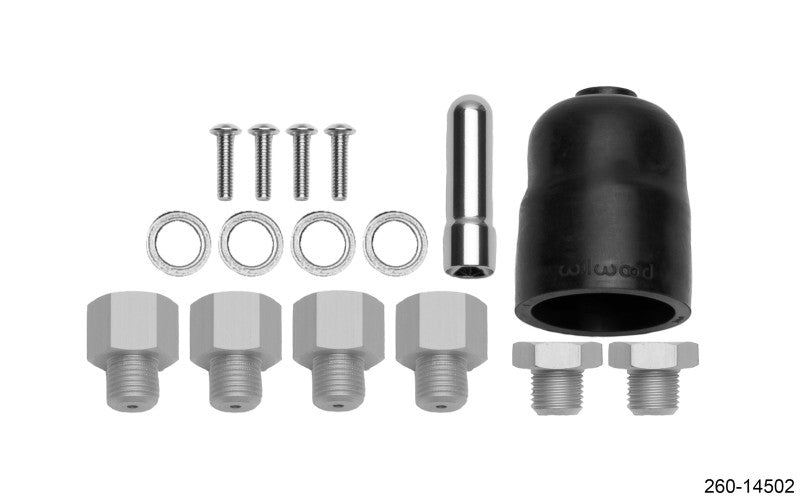 WIL Hardware - Wilwood Hardware Kit Tandem Master Cylinder - 1.00in & 1 1/8inin Bore