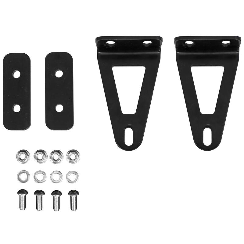 WES HDX Grille Guards - Westin HDX Grille Guard LED Light Bracket for 20 or 30 inch LED Bar - Black