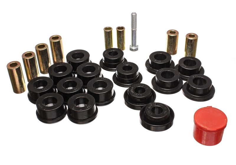 ES Cntrl Arm Bushings - Black - Energy Suspension Control Arm Bushings - Front - Black
