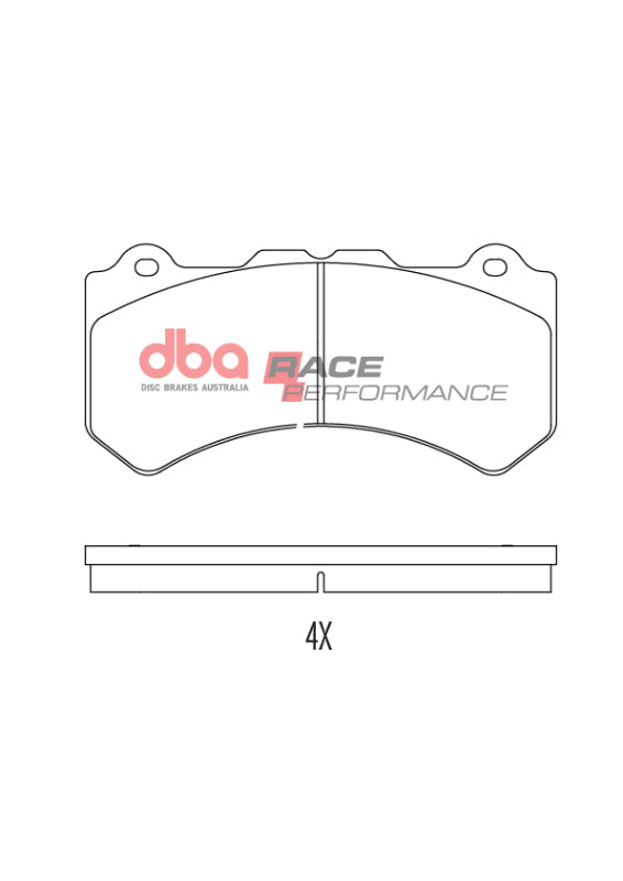 DBA RP Performance Brake Pads - DBA 14-19 Chevrolet Corvette Z06 Front RP Performance Brake Pads