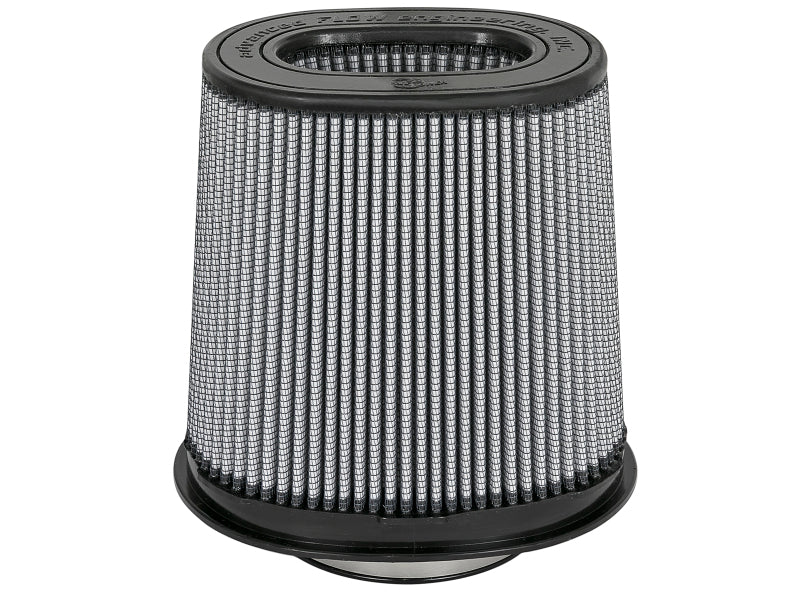 AFE Universal Pro Dry S Filter - aFe MagnumFLOW Air Filters IAF PDS A/F PDS 5in F x (9x7)in B x (7-1/4x5)in T (Inv) x 8in H