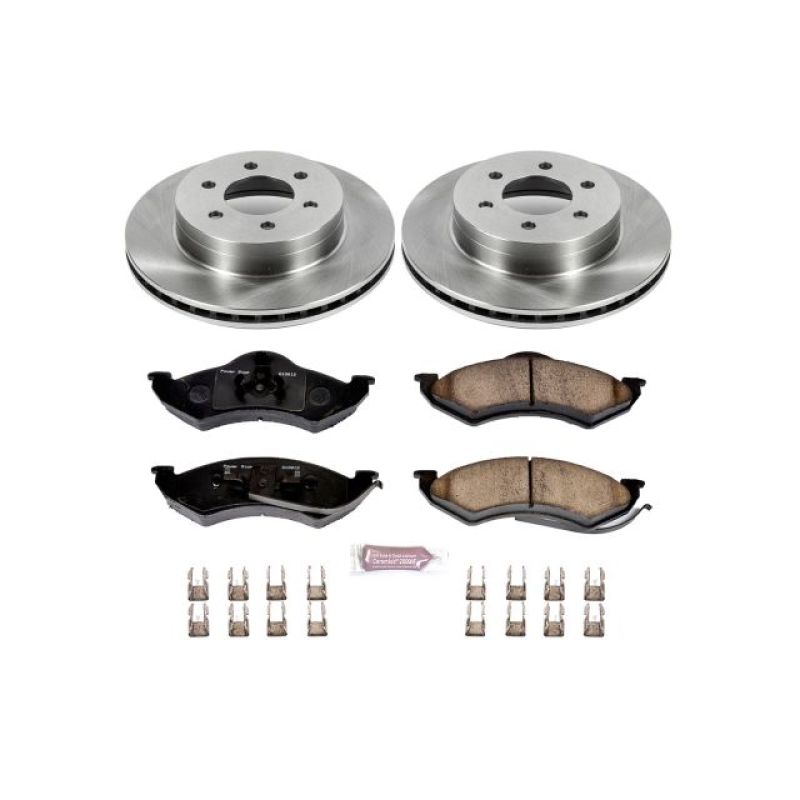 PSB Autospecialty Kit - Power Stop 1999 Dodge Dakota Front Autospecialty Brake Kit