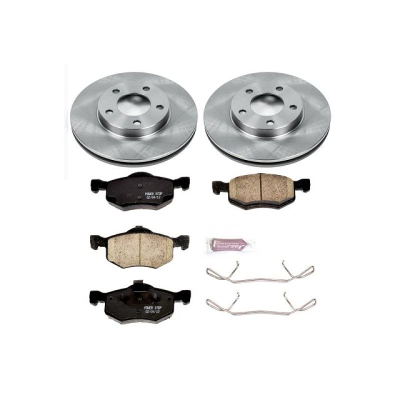 PSB Autospecialty Kit - Power Stop 01-07 Ford Escape Front Autospecialty Brake Kit