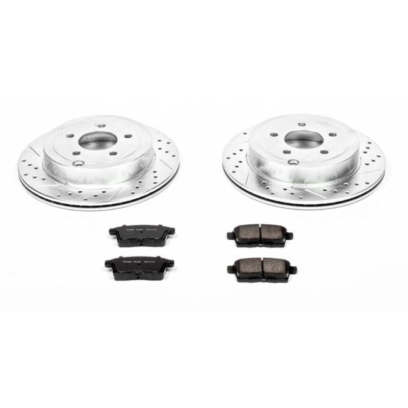 PSB Z23 Evolution Kit - Power Stop 07-10 Ford Edge Rear Z23 Evolution Sport Brake Kit