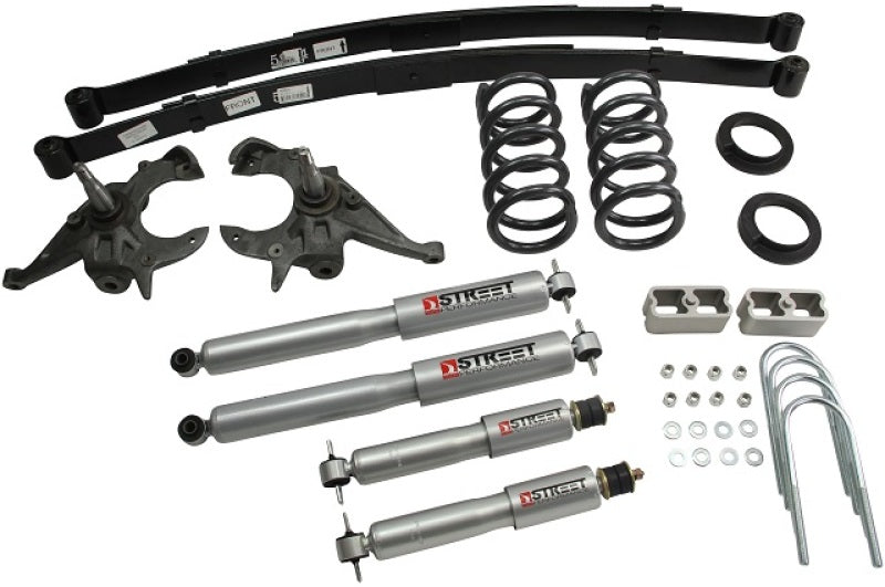 BT Lower Kit w SP Shocks - Belltech LOWERING KIT WITH SP SHOCKS
