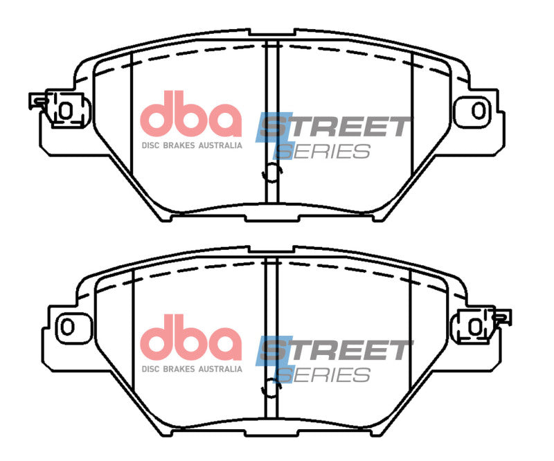 DBA Street Series Brake Pads - DBA 2016+ Mazda CX-9 (PY) Street Series Rear Brake Pads