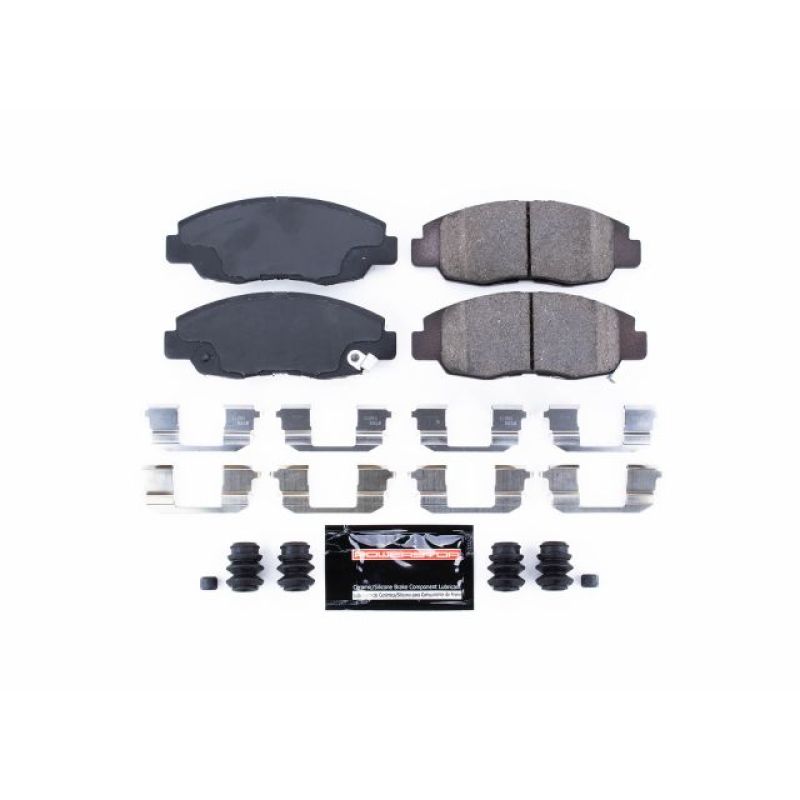 PSB Z23 Evolution Brake Pads - Power Stop 97-99 Acura CL Front Z23 Evolution Sport Brake Pads w/Hardware