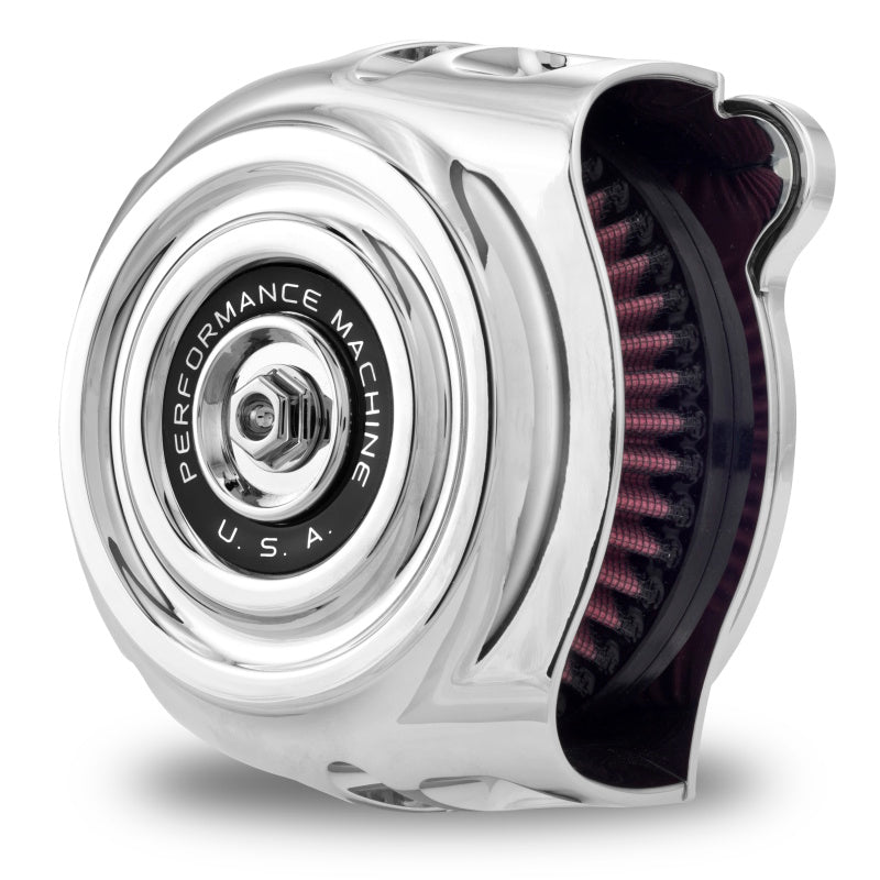 PFM Air Cleaners - Performance Machine Vintage Air Cleaner - Chrome
