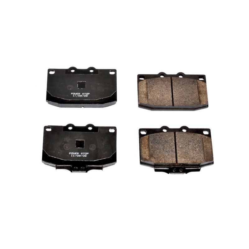PSB Z16 Evolution Brake Pads - Power Stop 86-91 Mazda RX-7 Front Z16 Evolution Ceramic Brake Pads