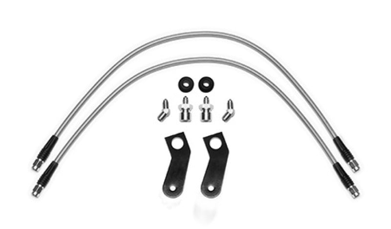 WIL Flexline Brake Hose - Wilwood 2018+ Jeep Wrangler JL Flexline Kit - Rear