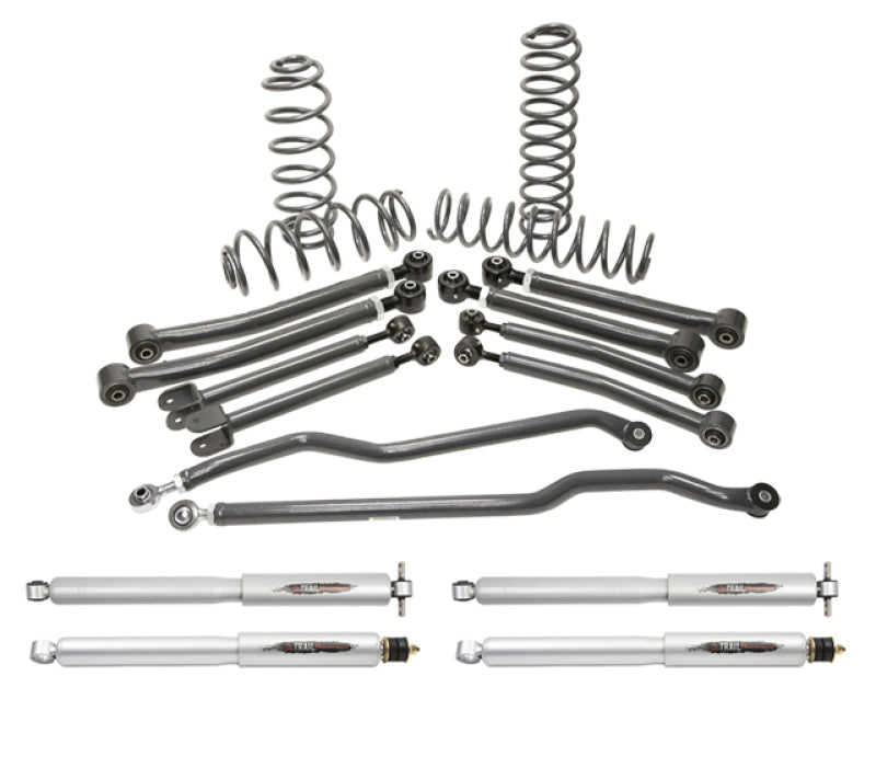 BT Lift Kit w Shocks - Belltech 07-17 Wrangler Rubicon Unlimited JK 4dr 4in. Lift Lift Kit
