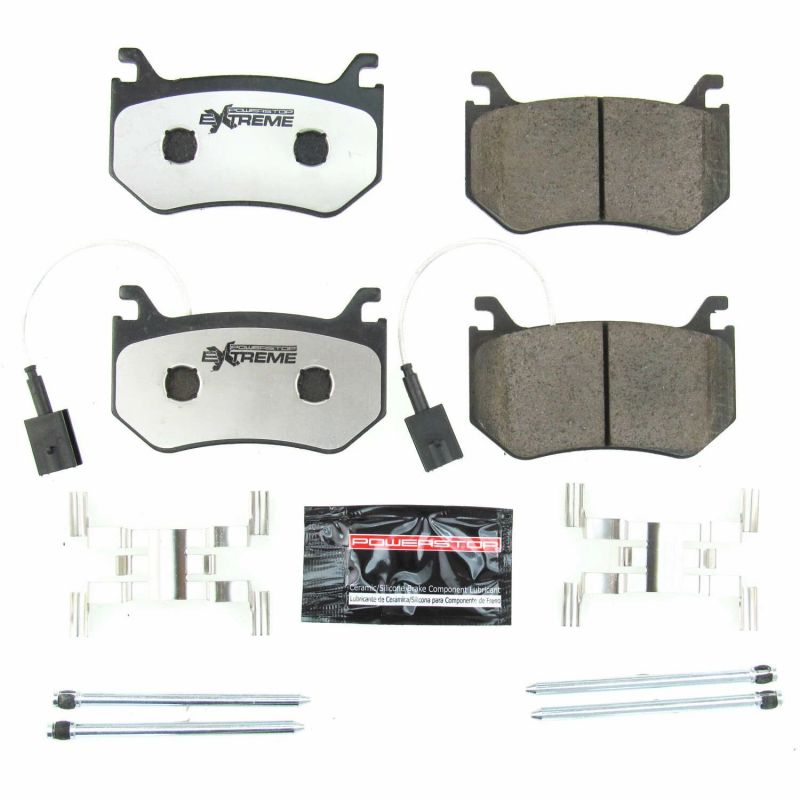 PSB Z26 Extreme Brake Pads - Power Stop 17-18 Alfa Romeo Giulia Rear Z26 Extreme Street Brake Pads w/Hardware