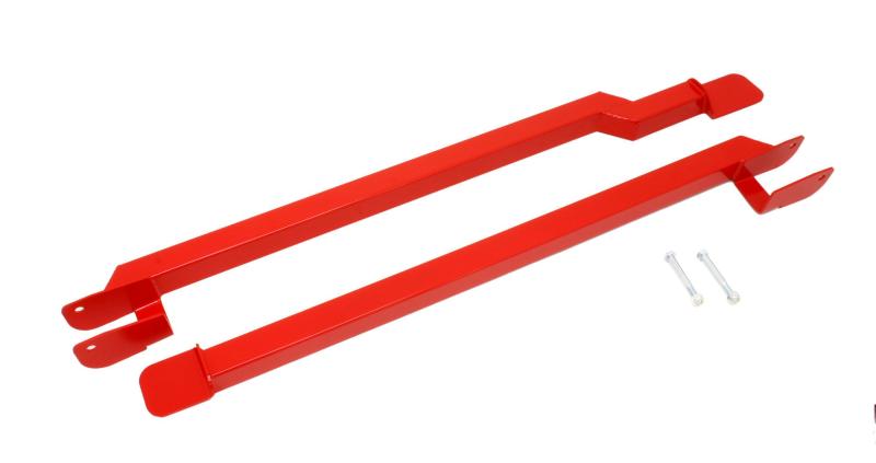 BMR Subframe Connectors - BMR 93-02 F-Body Non-Convertible Weld-On Boxed Subframe Connectors - Red