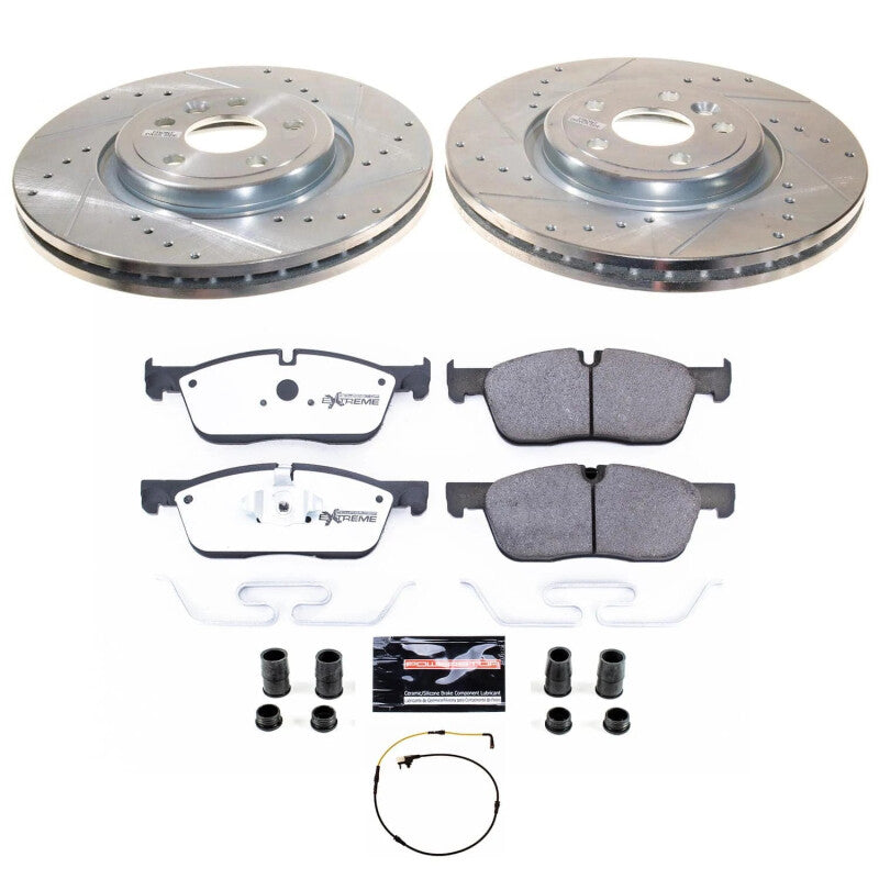 PSB Z36 Truck & Tow Kit - Power Stop 17-20 Jaguar F-Pace Front Z36 Truck & Tow Brake Kit