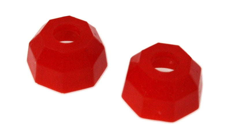 ES Dust Boots - Red - Energy Suspension Universal Red 16.6mm Taper Dia Octagon Tie Rod Dust Boots (Set of 2)
