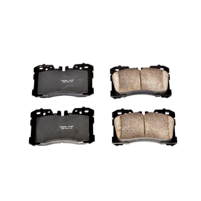 PSB Z16 Evolution Brake Pads - Power Stop 07-17 Lexus LS460 Front Z16 Evolution Ceramic Brake Pads
