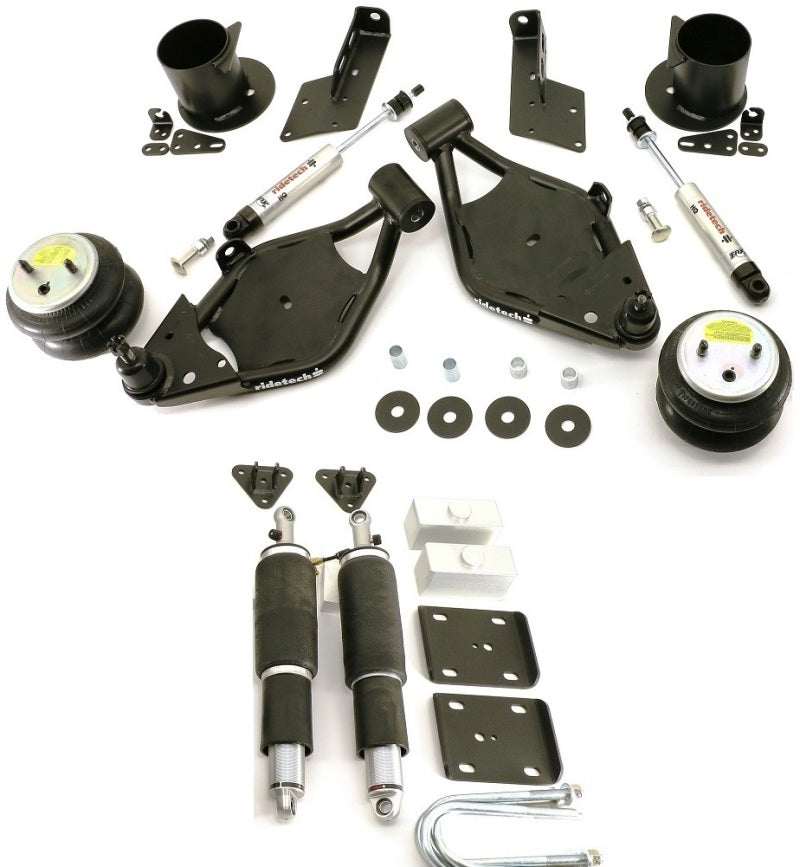 RID HQ Air Shock Kits - Ridetech 64-69 Lincoln Air Suspension System