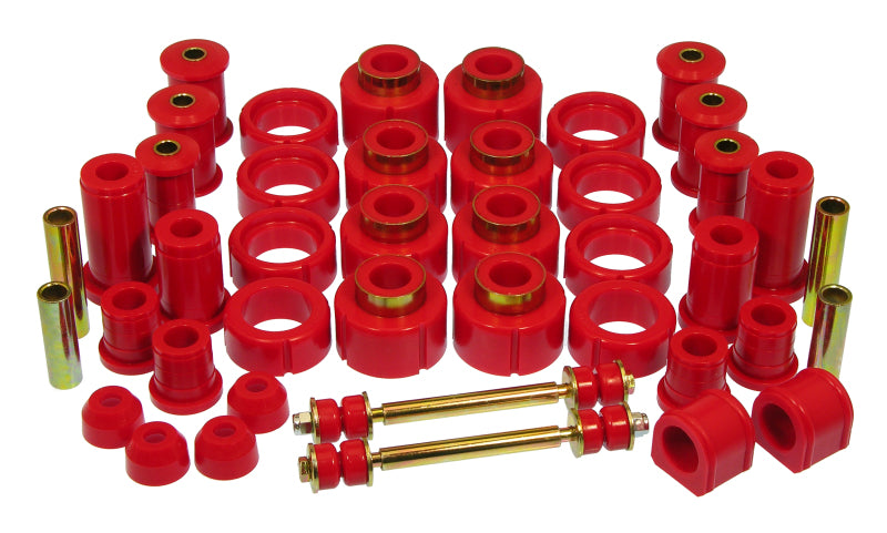 PRO Total Kits - Red - Prothane 88-98 Chevy Std / Xtra Cab 4wd Total Kit - Red