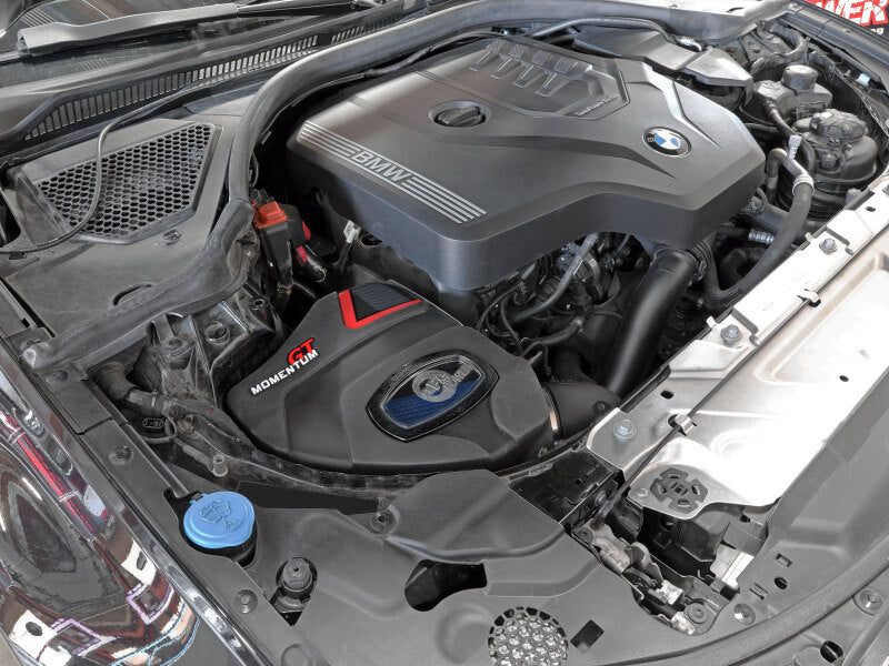 AFE Momentum GT Cold Air Intakes - aFe Momentum GT Cold Air Intake System w/Pro 5R Filter 19-21 BMW 330i B46/B48