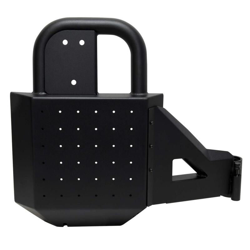 WES XTS Bumpers - Westin 18-25 Wrangler JL Accessory For XTS Rear - P/S Swingout - Tex. Blk
