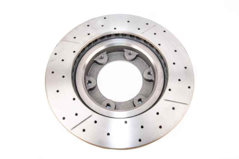 DBA Street Slot&Drill Rotors - DBA 93-05 Lexus GS300 Front Drilled & Slotted Street Series Rotor