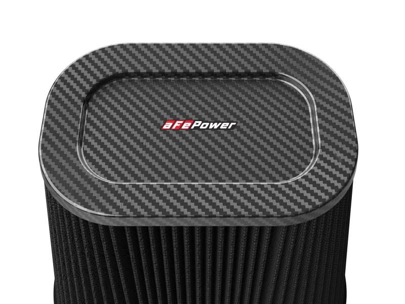 AFE Universal Pro-5 R Filter - aFe Track Series Intake Pro 5R Air Filter (7-1/2 x5-1/2)IN F x(9-1/4 x7-1/4)IN B x(6 x4)IN T x9IN