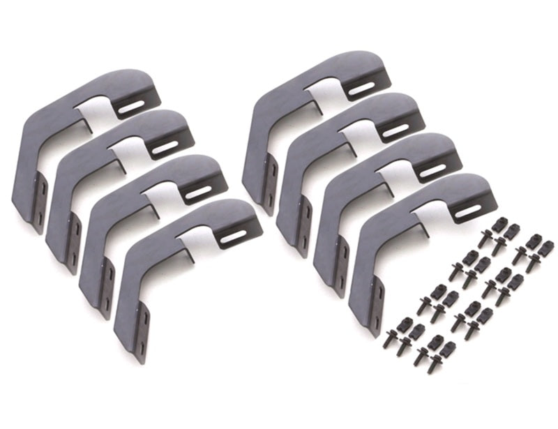 LND Crossroads Running Boards - Lund 15-18 Ford F-150 SuperCab Crossroads 80in. Running Board Kit - Chrome