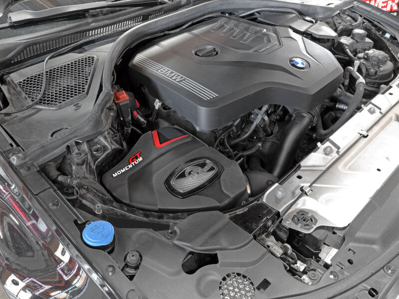 AFE Momentum GT Cold Air Intakes - aFe Momentum GT Cold Air Intake System w/Pro DRY S Filter 19-21 BMW 330i B46/B48