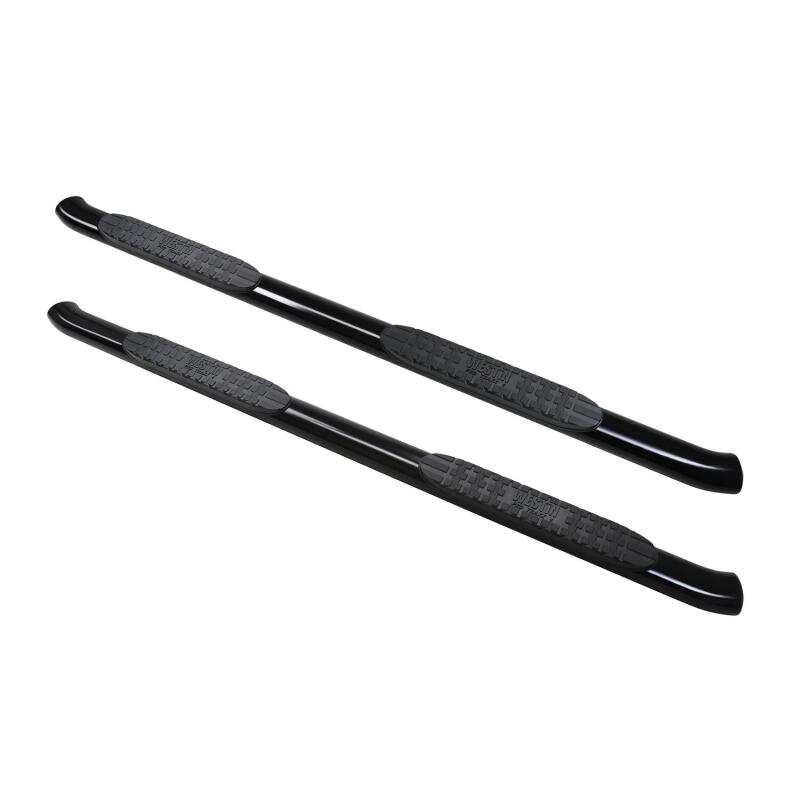WES Nerf Bars - PRO TRAXX 4 - Westin 2019 Chevrolet Silverado/Sierra 1500 Crew Cab Non LD PRO TRAXX 4 Oval Nerf Step Bars - Black