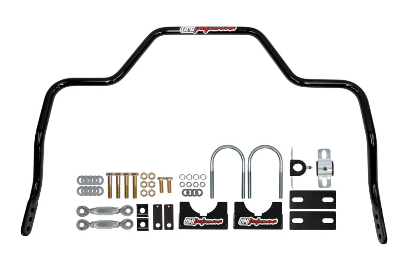 UMI Sway Bars - UMI Performance 15-24 Ford F-150 1in Solid Rear Sway Bar - Black