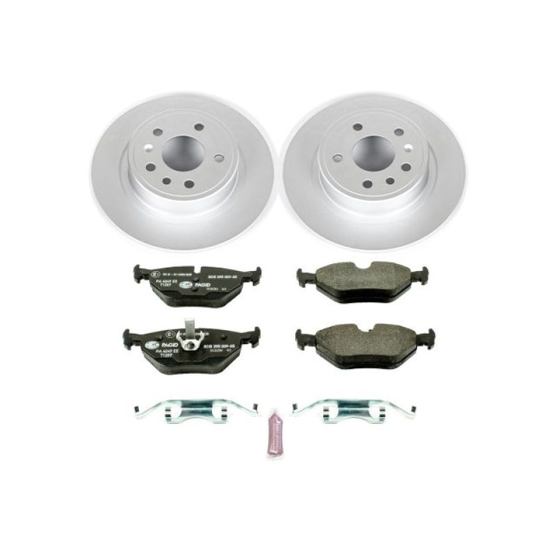 PSB Euro-Stop Kit - Power Stop 99-10 Saab 9-5 Rear Euro-Stop Brake Kit