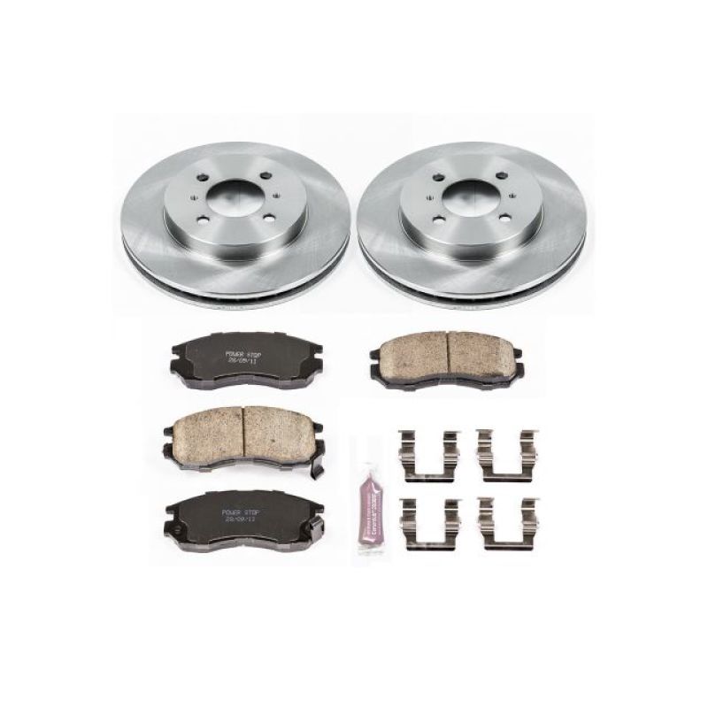 PSB Autospecialty Kit - Power Stop 98-02 Mitsubishi Mirage Front Autospecialty Brake Kit