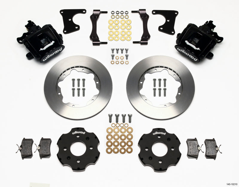 WIL Parking Brake Brake Kit - Wilwood Combination Parking Brake Rear Kit 11.00in Civic / Integra Drum 2.71 Hub Offset