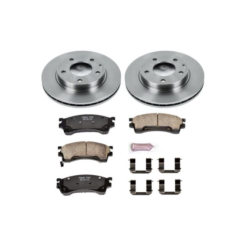 PSB Autospecialty Kit - Power Stop 93-97 Ford Probe Front Autospecialty Brake Kit