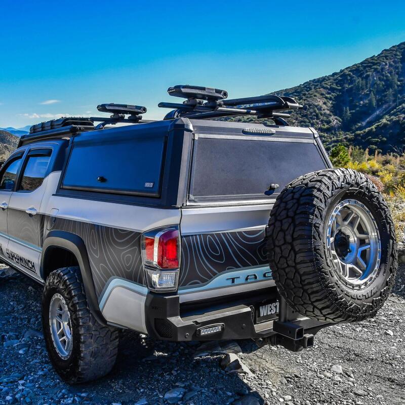 WES EXP Truck Caps - Westin EXP Truck Cap COMPLETE KIT A + BS (16-23 Toyota Tacoma 5.2ft. Bed)