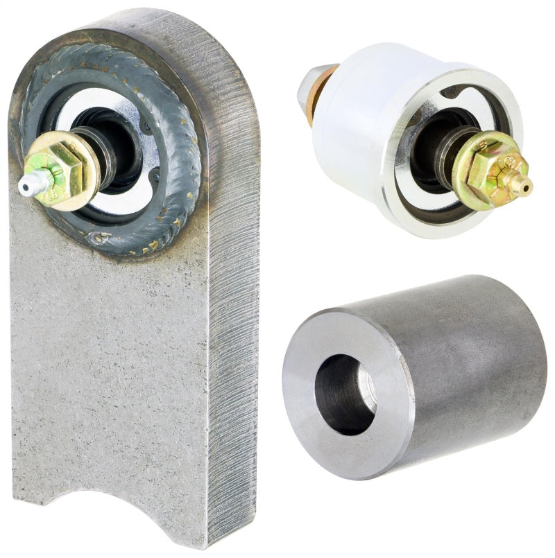 ROK Johnny Joints - RockJock TJ/LJ/XJ/MJ Johnny Joint Kit Front End Housing 30 or 44 w/ Greasable 1/2in Thru Bolts
