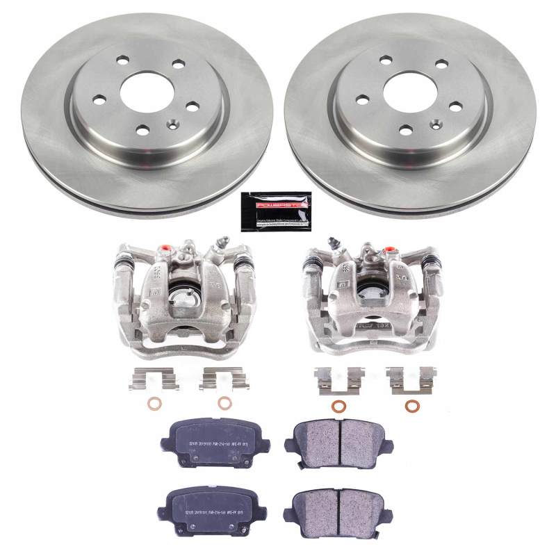 PSB Autospecialty Kit w/Cals - Power Stop 19-20 Cadillac XT4 Rear Autospecialty Kit w/Calipers
