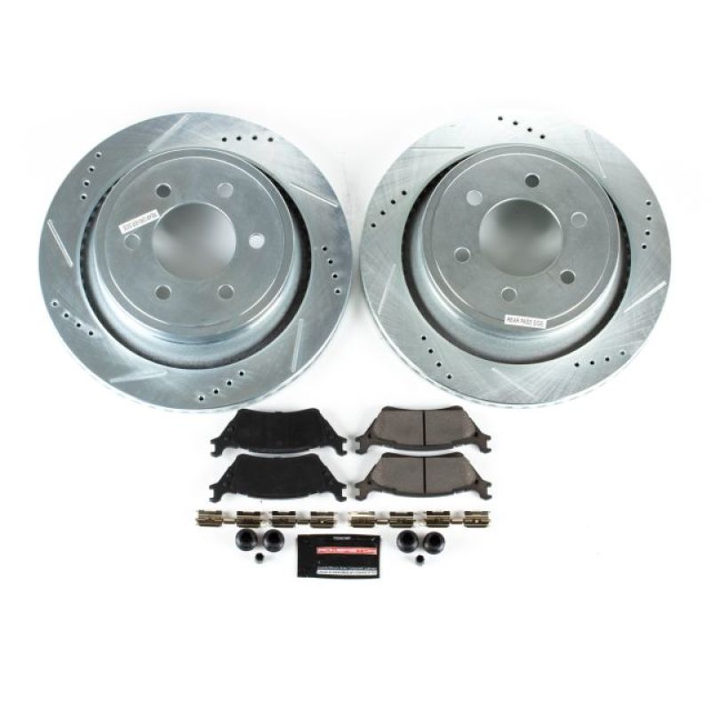 PSB Z23 Evolution Kit - Power Stop 12-18 Ford F-150 Rear Z23 Evolution Sport Brake Kit