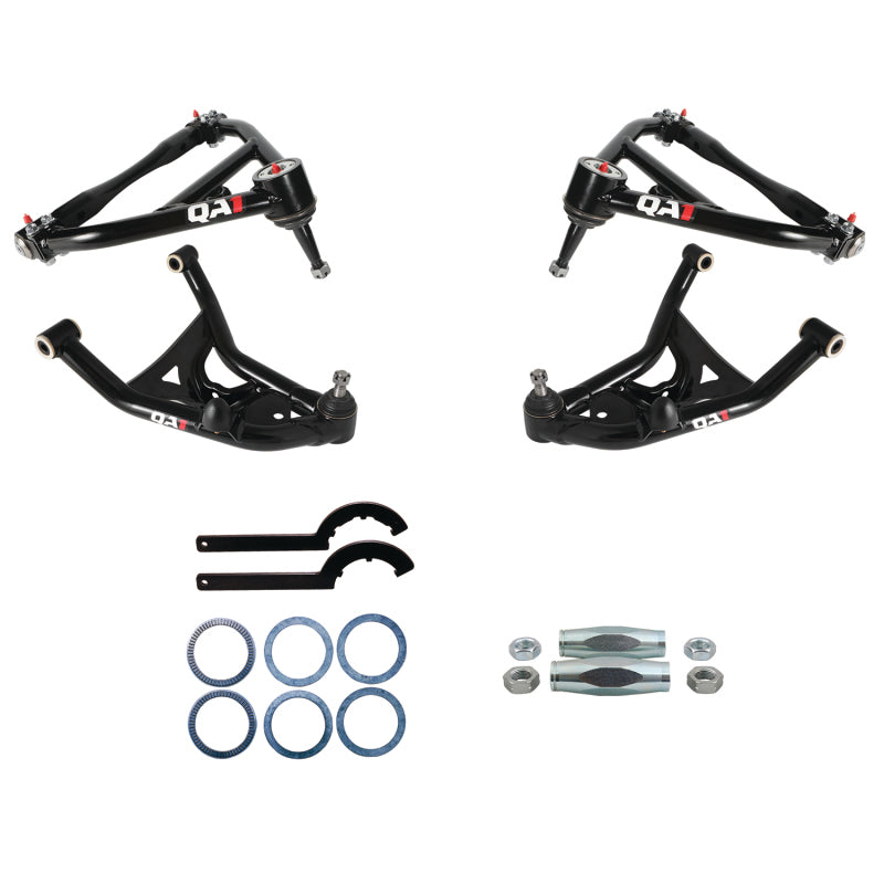 QAP Control Arms - QA1 75-79 GM X-Body Level 2 Drag Kit 2.0 w/o Shocks