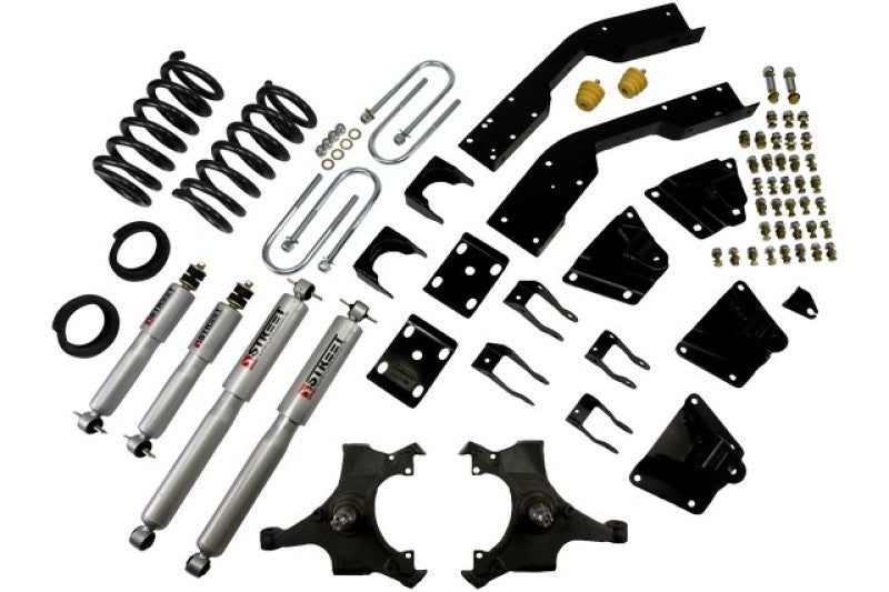 BT Lower Kit w SP Shocks - Belltech LOWERING KIT WITH SP SHOCKS