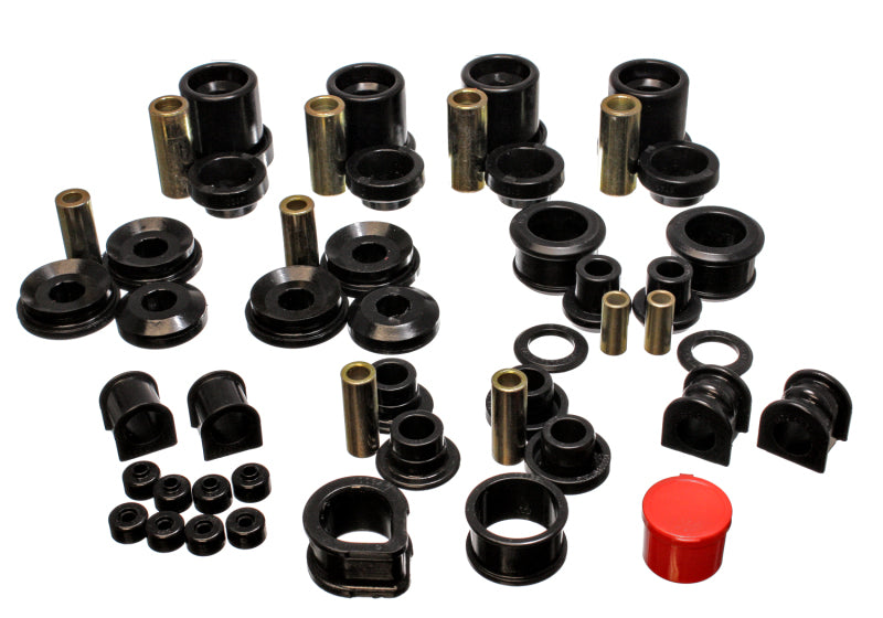 ES Hyper-Flex Sets - Black - Energy Suspension 90-96 Nissan 300ZX Black Hyper-Flex Master Bushing Set (Sway bar end link bushings