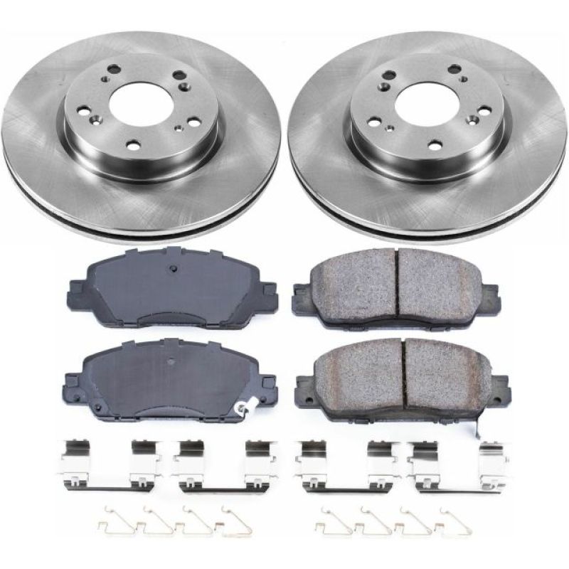 PSB Autospecialty Kit - Power Stop 16-17 Honda Accord Front Autospecialty Brake Kit
