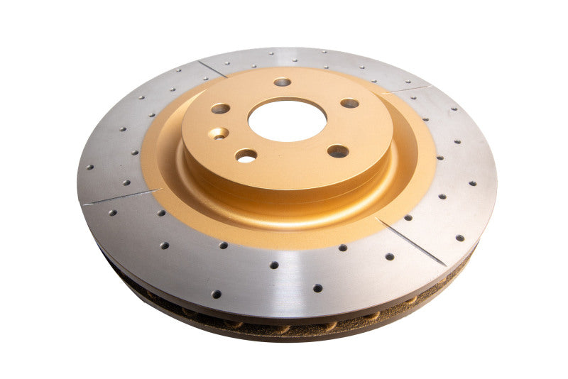 DBA Street Slot&Drill Rotors - DBA 10-15 Chevrolet Camaro SS V8 Front Street Series Drilled & Slotted Rotor