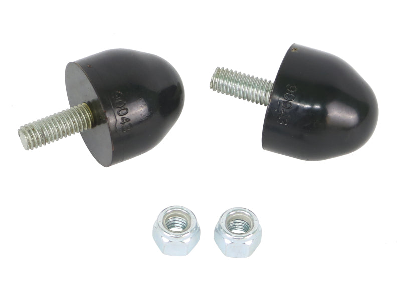 WL Bump Steer Kits - Whiteline Universal Bump Stops - H 39.7mm - 38.1mm Dia - Bullet Shaped