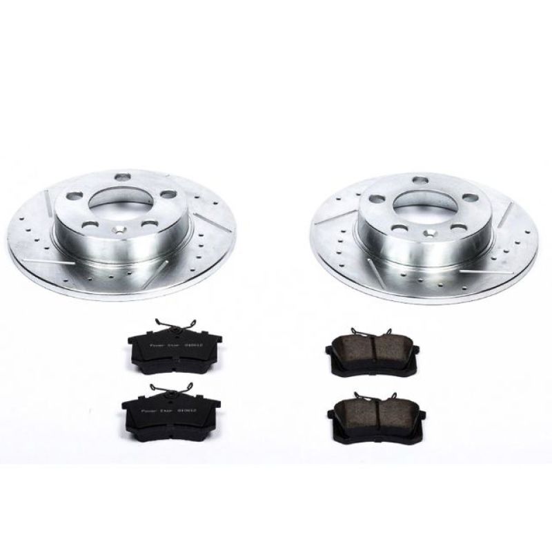 PSB Z23 Evolution Kit - Power Stop 99-06 Audi TT Rear Z23 Evolution Sport Brake Kit