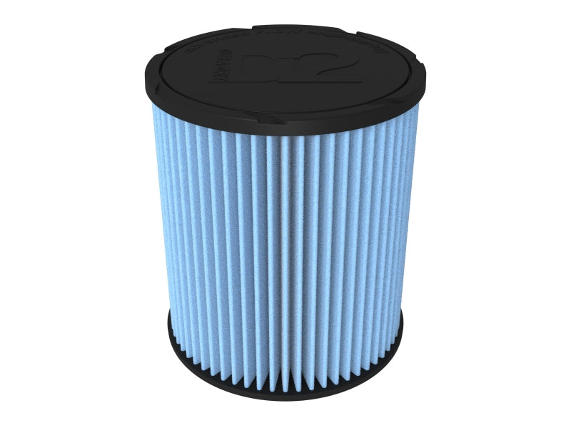 AFE Universal D2 Dura Dry Air Filter - aFe Magnum FORCE Intake Replacement Air Filter w/ D2 Dura-Dry 4in Fx7in Bx7in Tx8in H