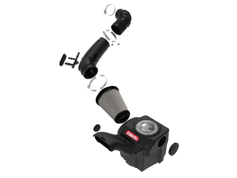 AFE Takeda Momentum Intake - aFe POWER Momentum GT Pro Dry S Intake System 16-19 Ford Fiesta ST L4-1.6L (t)