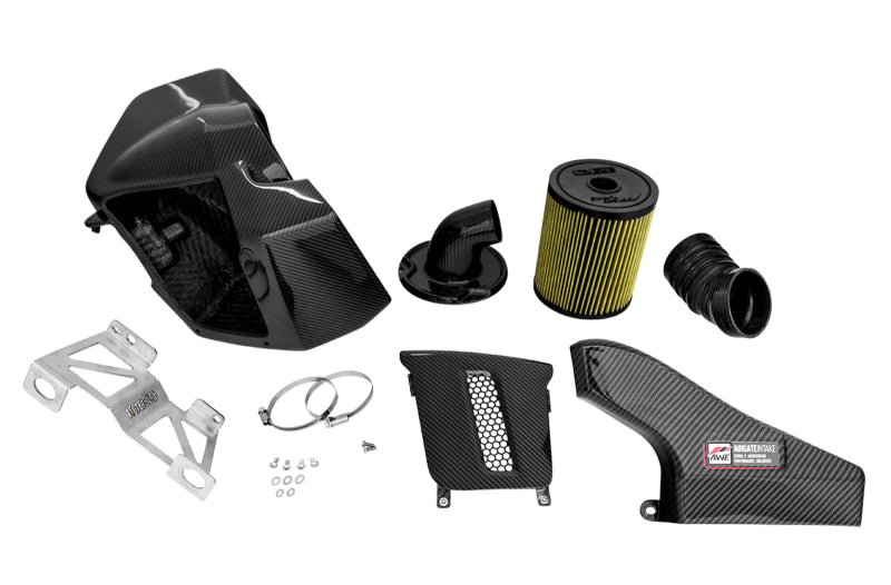 AWE AirGate Intake - AWE Tuning Audi B9 SQ5 3.0T AirGate Carbon Fiber Intake w/ Lid